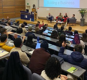 A Building a Business lecture in progress at the Said Business School