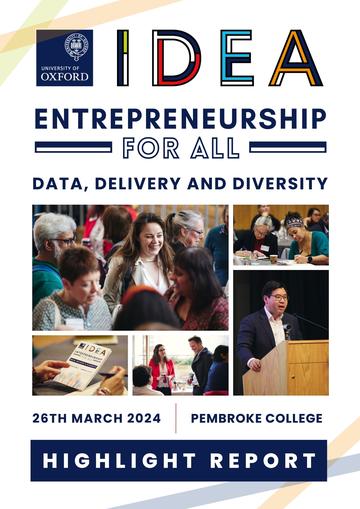 idea conference report front cover